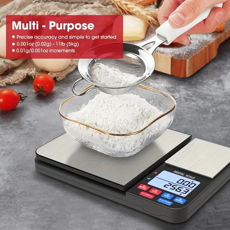 Meal Prep Weight Loss - 1pc Digital Kitchen Scale for Weight