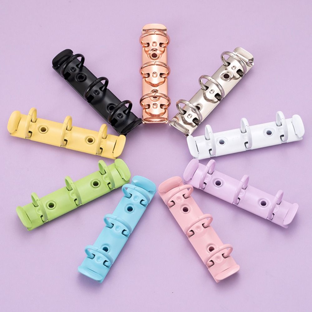 Meal Prep Notebook - Detachable Metal Spiral Rings Binder Clip