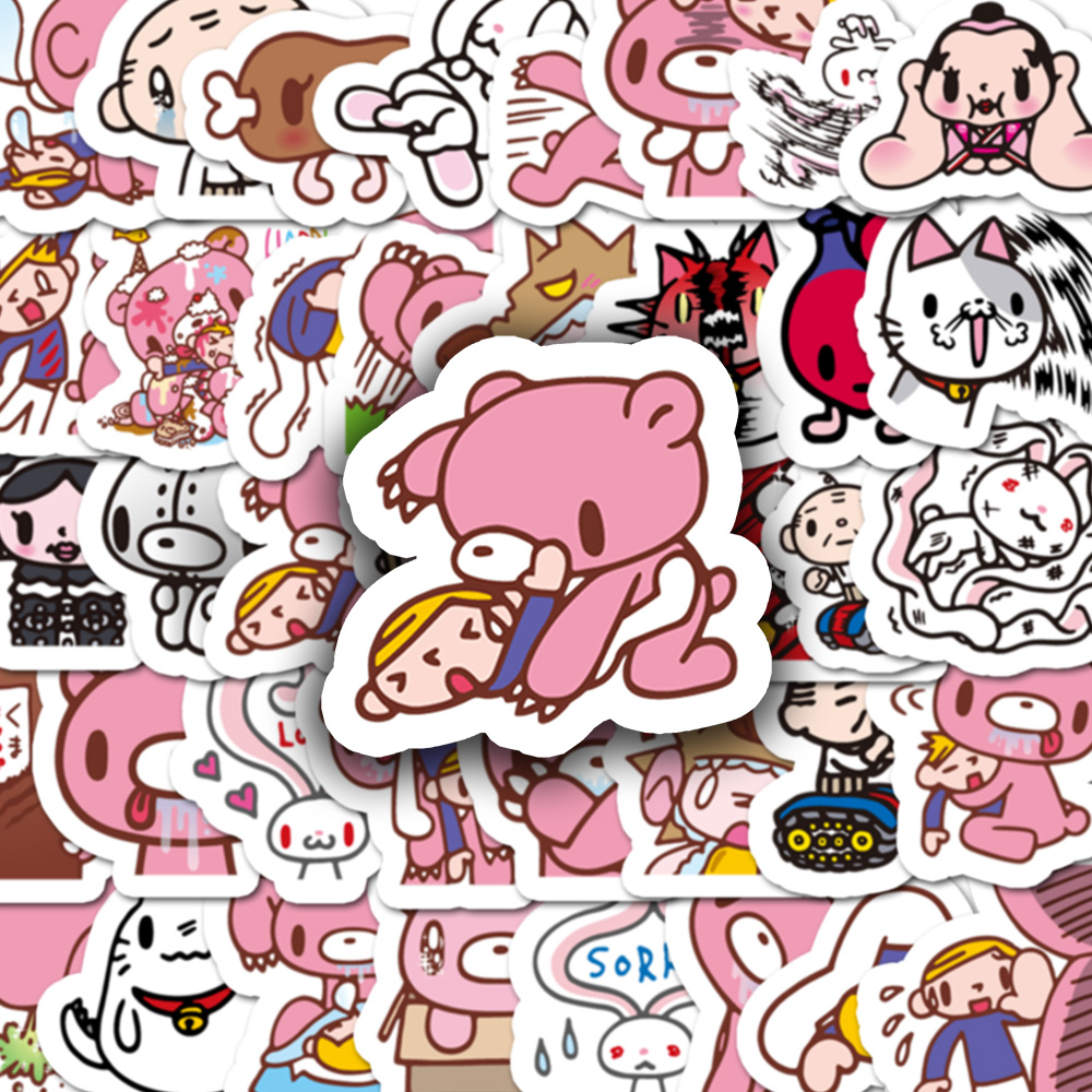 Meal Prep Notebook - 40pcs Cartoon Gloomy Bear & CHAX