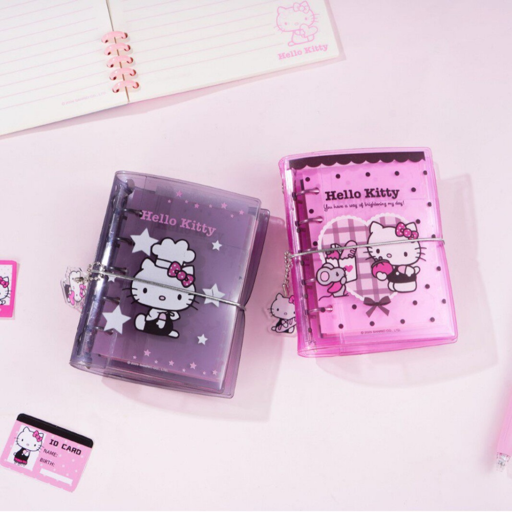 Meal Prep Notebook - Genuine Sanrio Hello Kitty Loose-Leaf Scrapbook