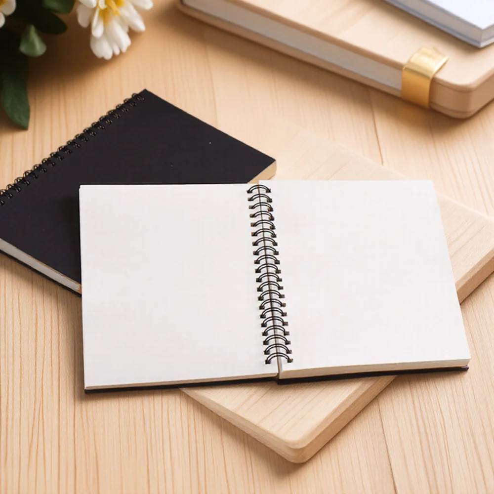 Meal Prep Notebook - Creative Retro Kraft Paper Coil Notebook