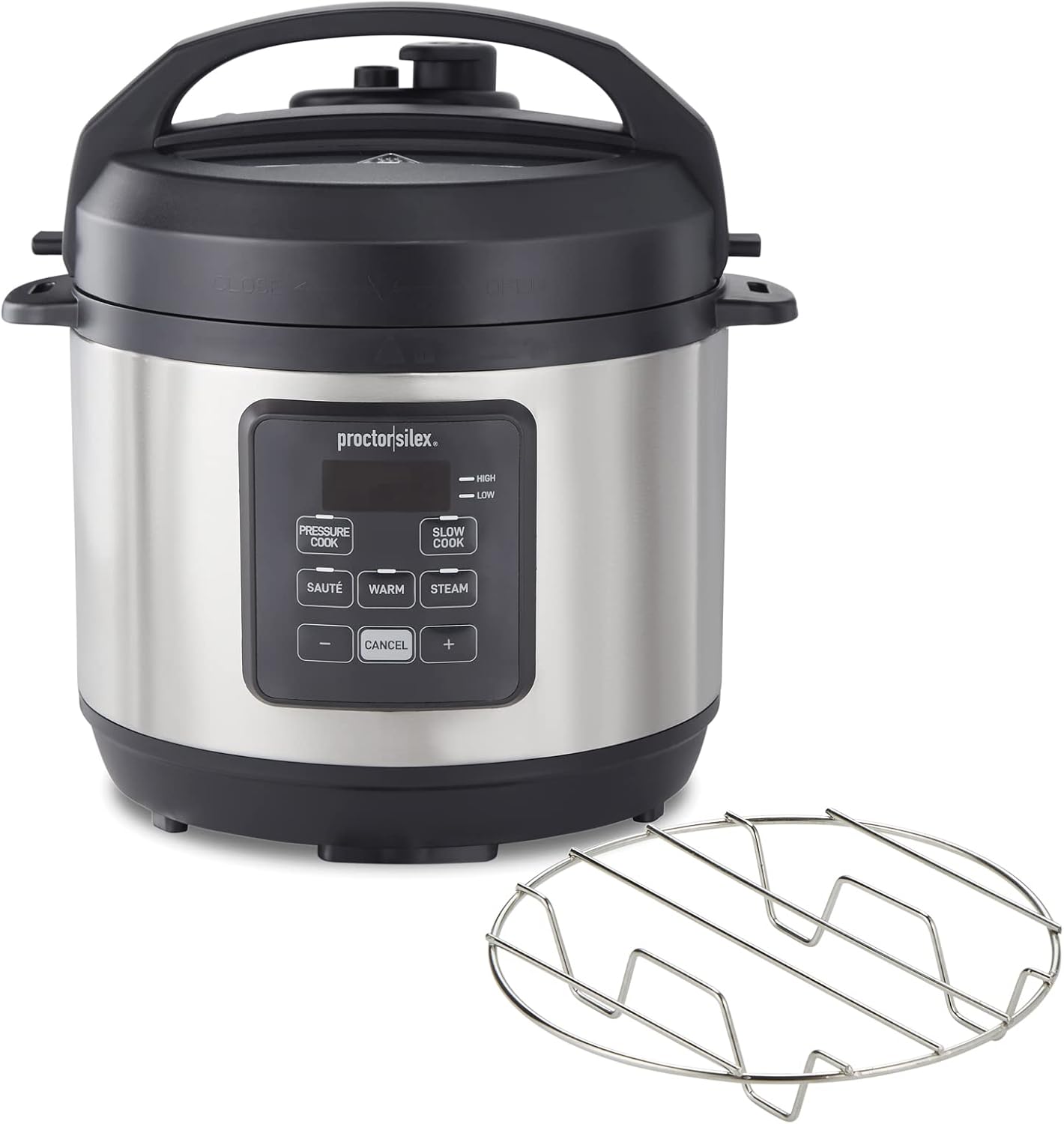 Meal Prep Rice - 3 Qt 4-in-1 Electric Pressure Cooker: