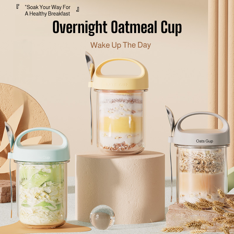 Meal Prep Weight Loss - Portable Breakfast Cup Safe Leak-proof Fitness