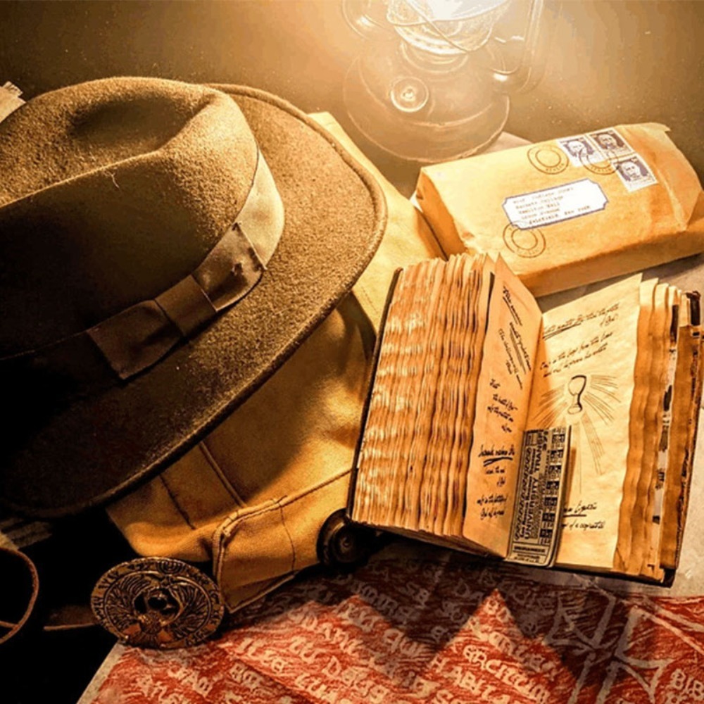 Meal Prep Notebook - New Indiana Jones Grail Diary Prop