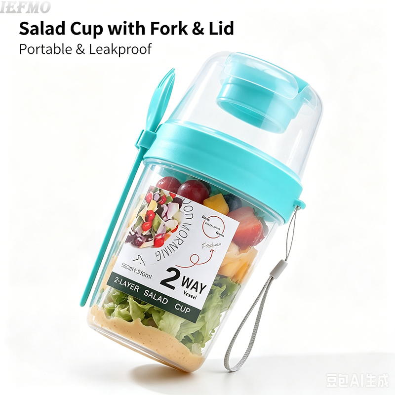 On-the-Go Salad Bowl Set with  - Meal Prep Weight Loss review and price