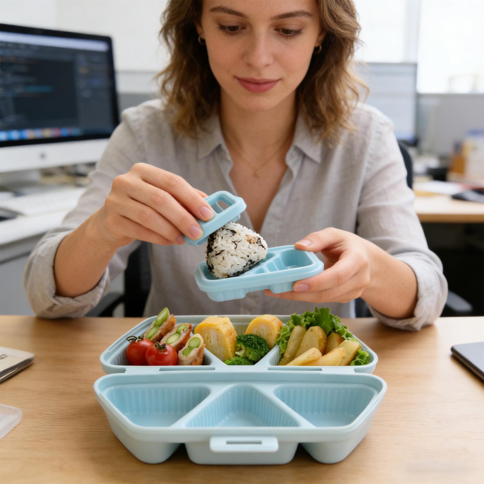 Rice Ball Mold 6-Cavity Japane - Meal Prep Rice review and price
