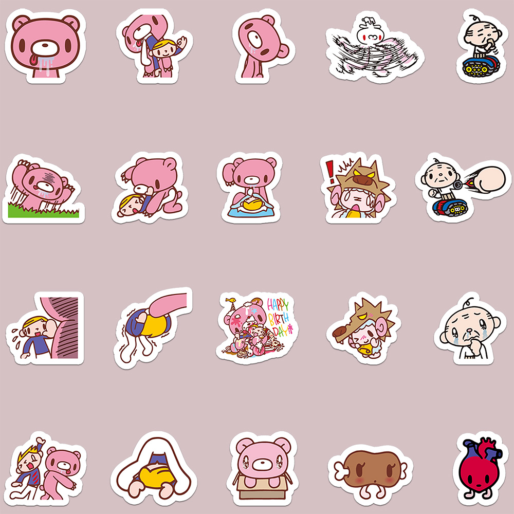 40pcs Cartoon Gloomy Bear & CH - Meal Prep Notebook review and price
