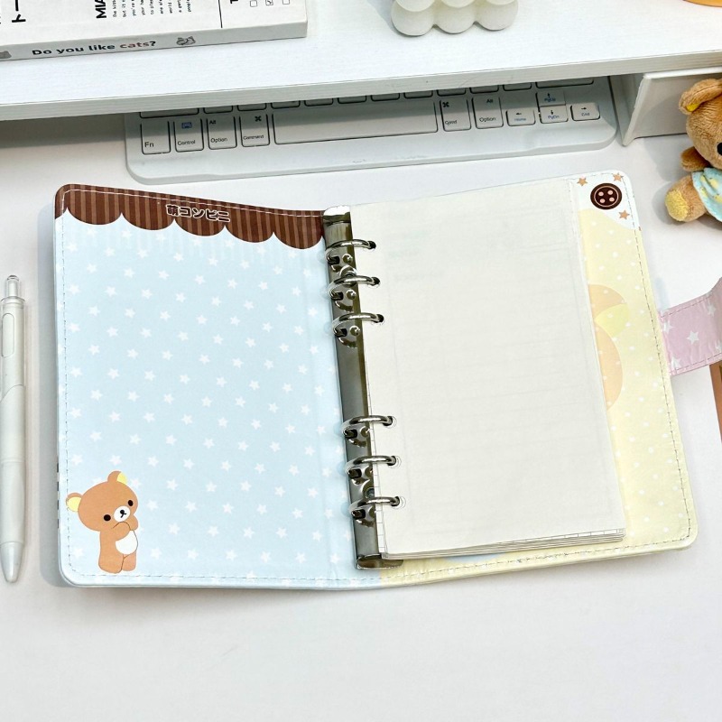 2026 new ins Rilakkuma A6 note - Meal Prep Notebook review and price
