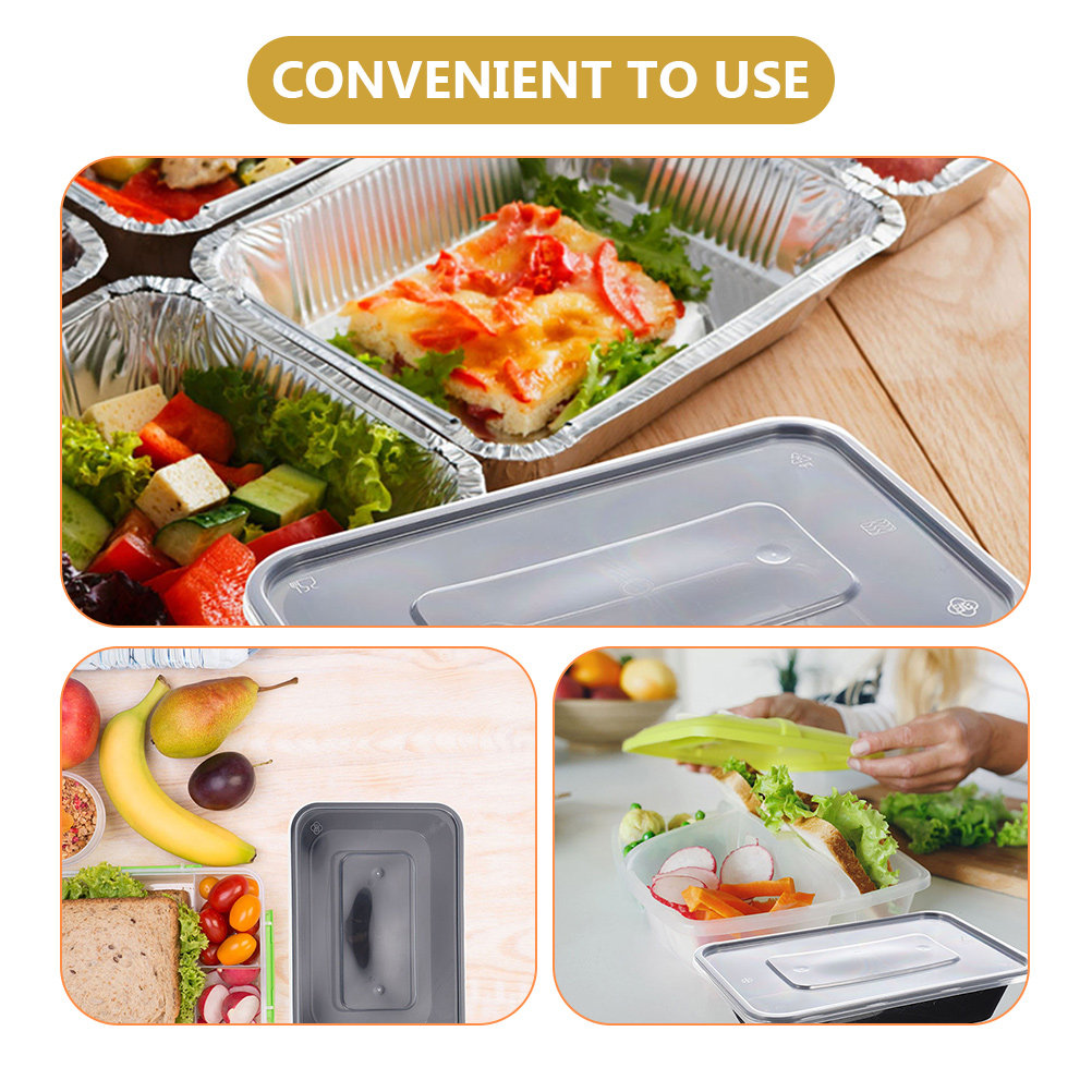 50pcs Disposable Rectangular F - Meal Prep Rice review and price