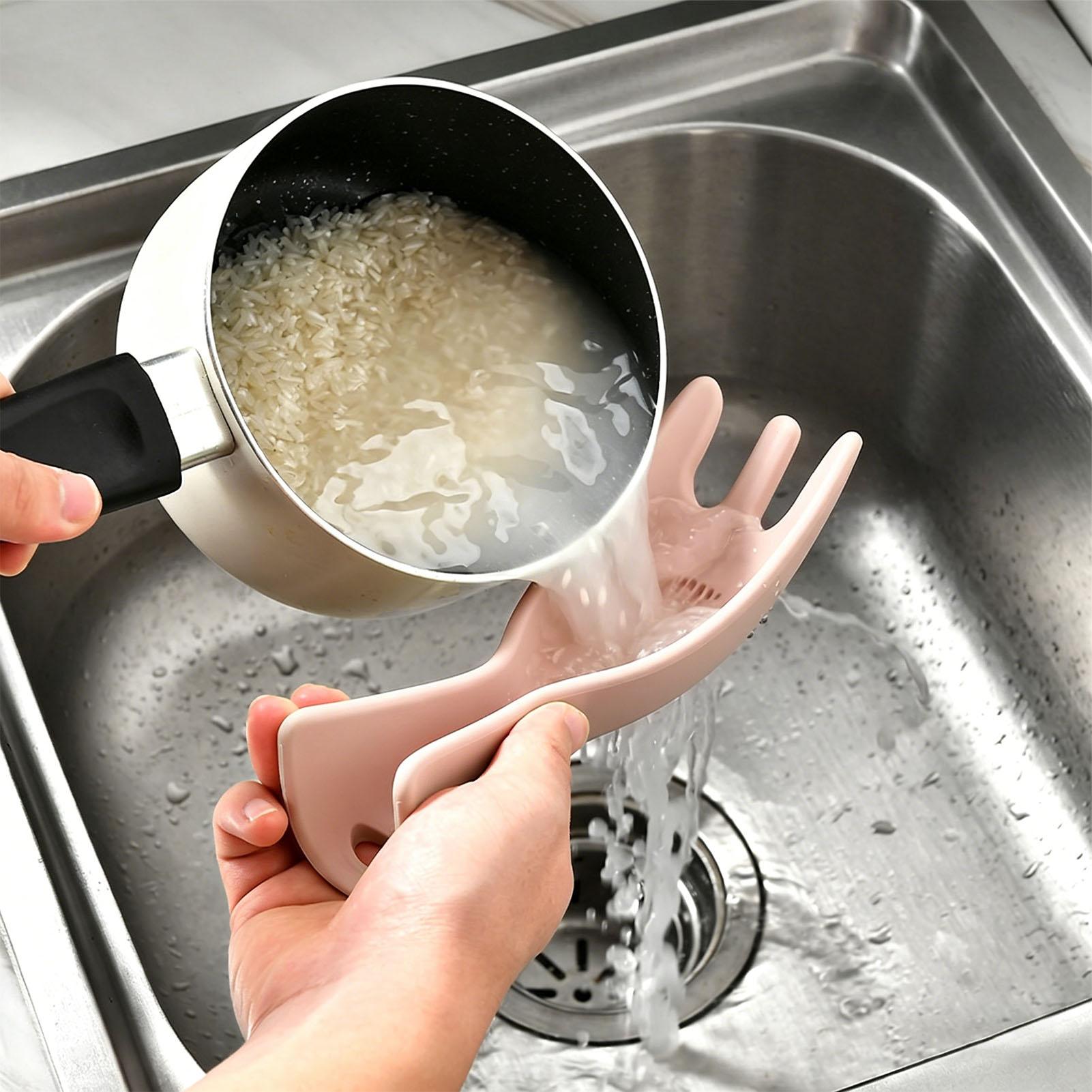 Rice Strainer Silicone Multifu - Meal Prep Rice review and price
