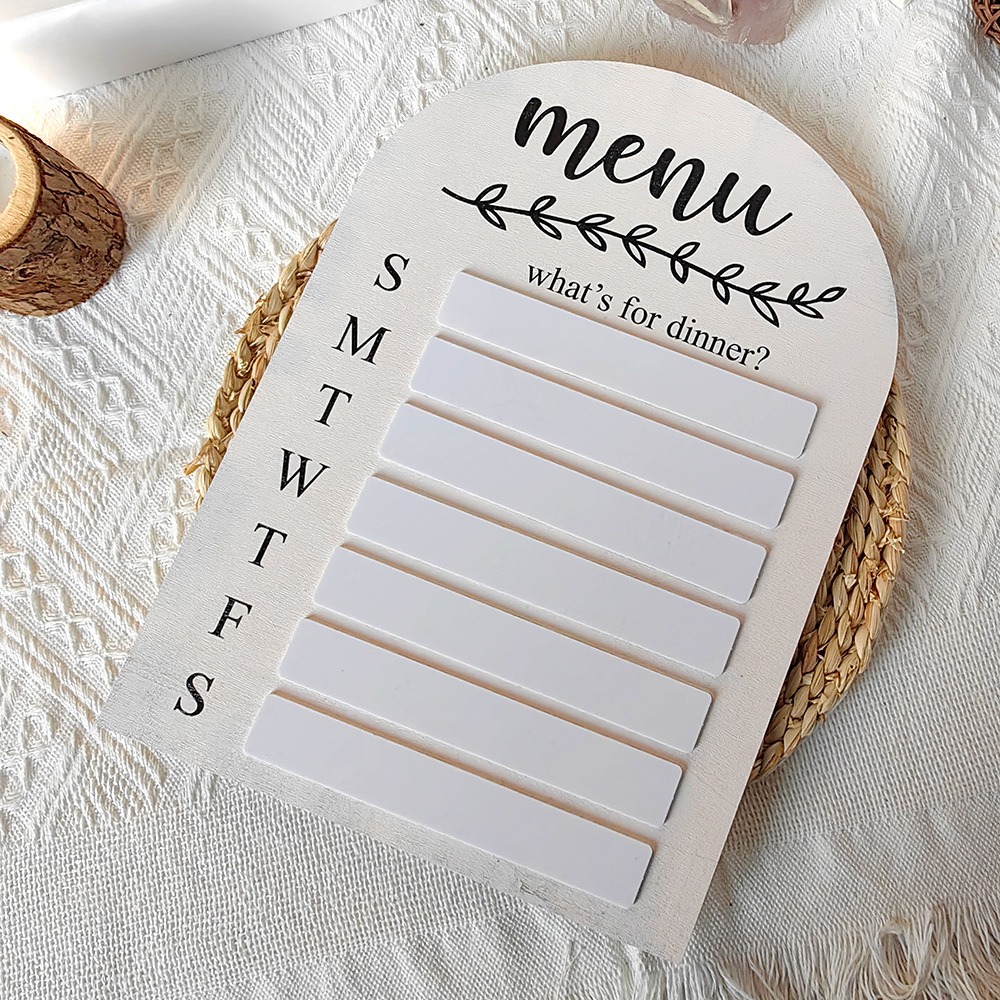 Practical Magnetic Fridge Meal - Meal Prep Menu review and price