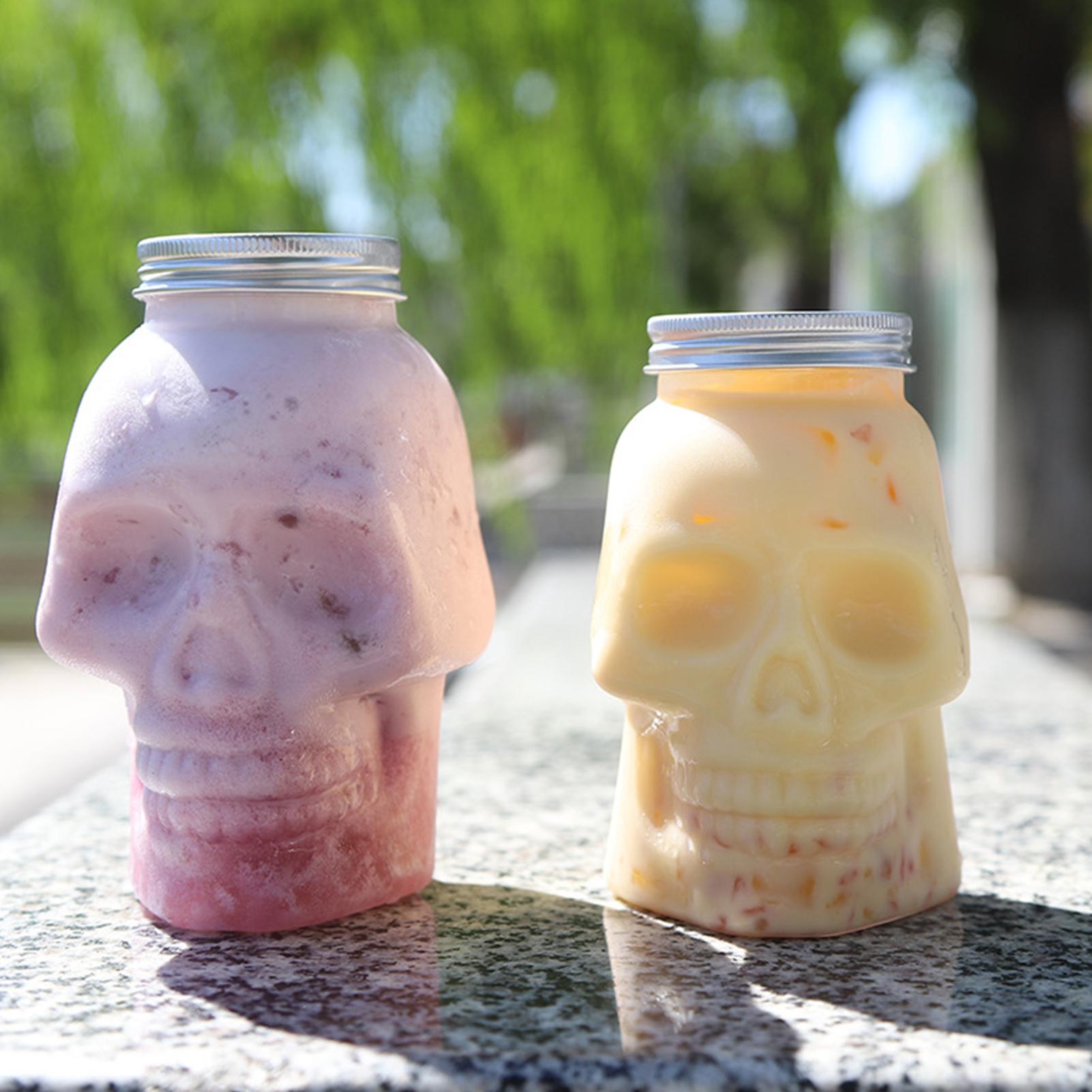 Transparent Skull Jars with Li - Meal Prep Day review and price