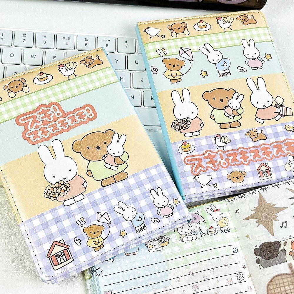 Miffy Rabbit Collage Notebook  - Meal Prep Notebook review and price