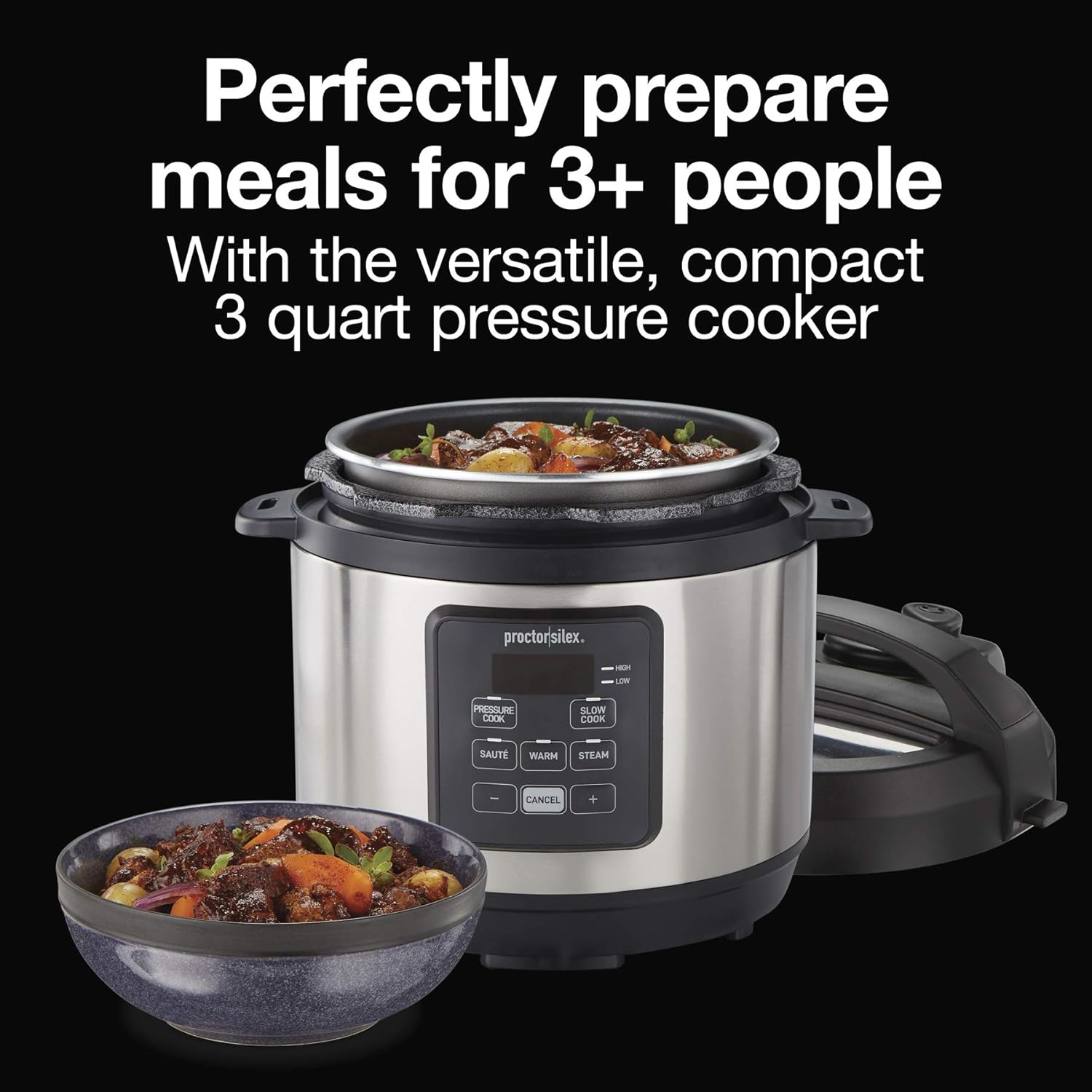 3 Qt 4-in-1 Electric Pressure  - Meal Prep Rice review and price