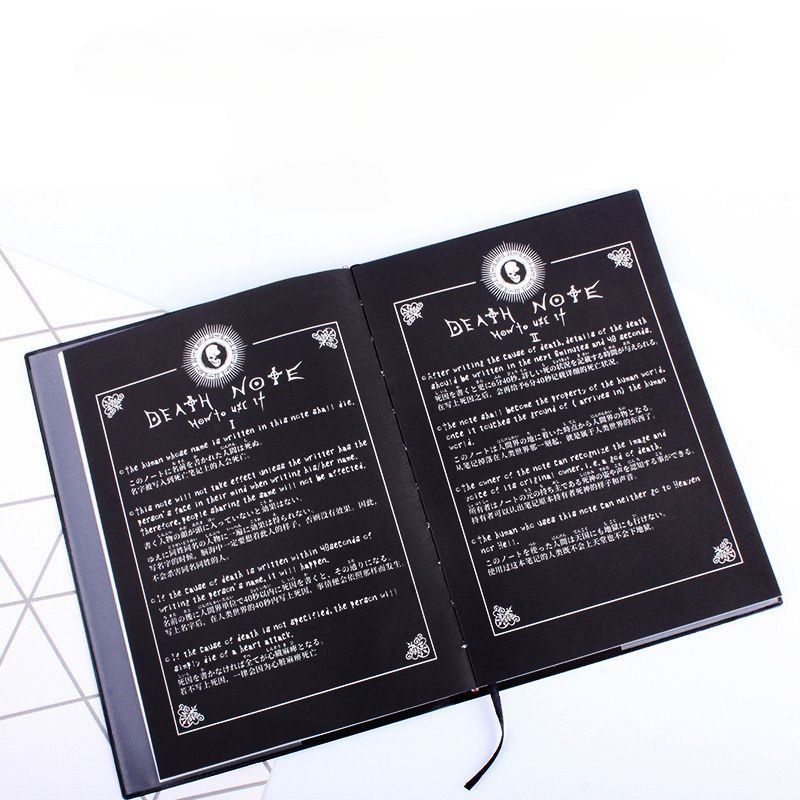 Anime Death Note Notebook Leat - Meal Prep Notebook review and price