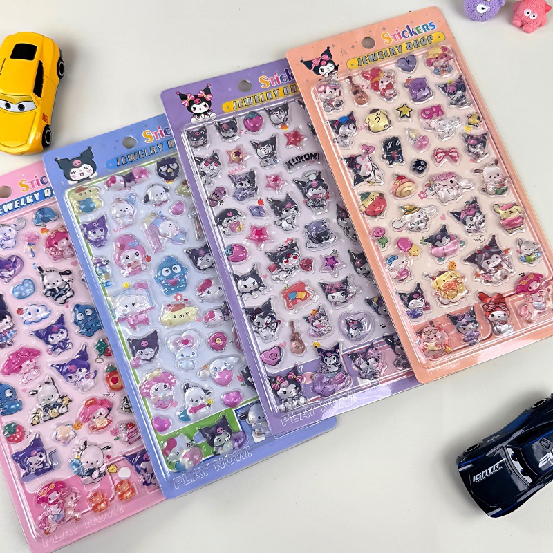 Hello Kitty Stickers 3D Emboss - Meal Prep Notebook review and price
