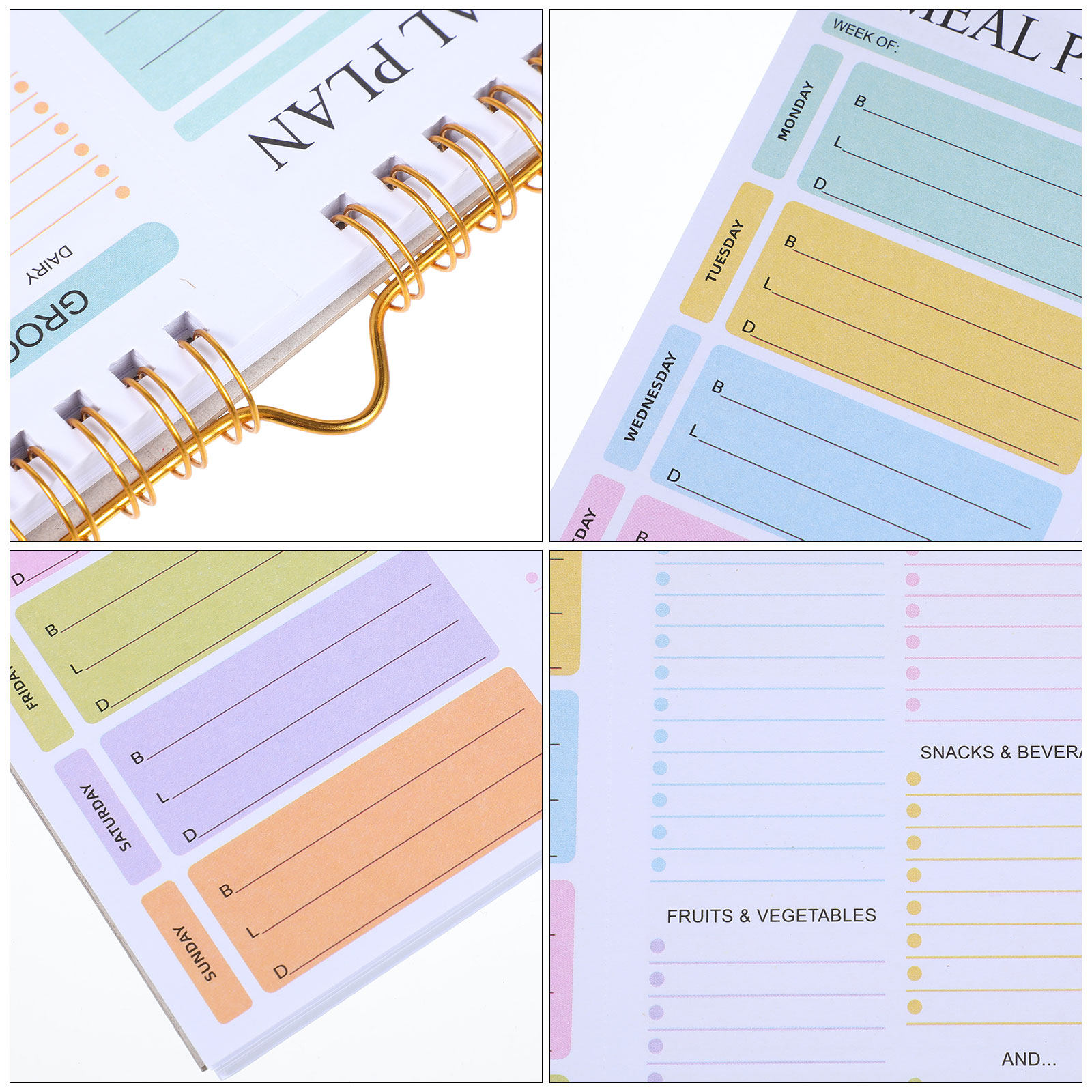 52Sheets A5 Weekly Meal Planne - Meal Prep Menu review and price