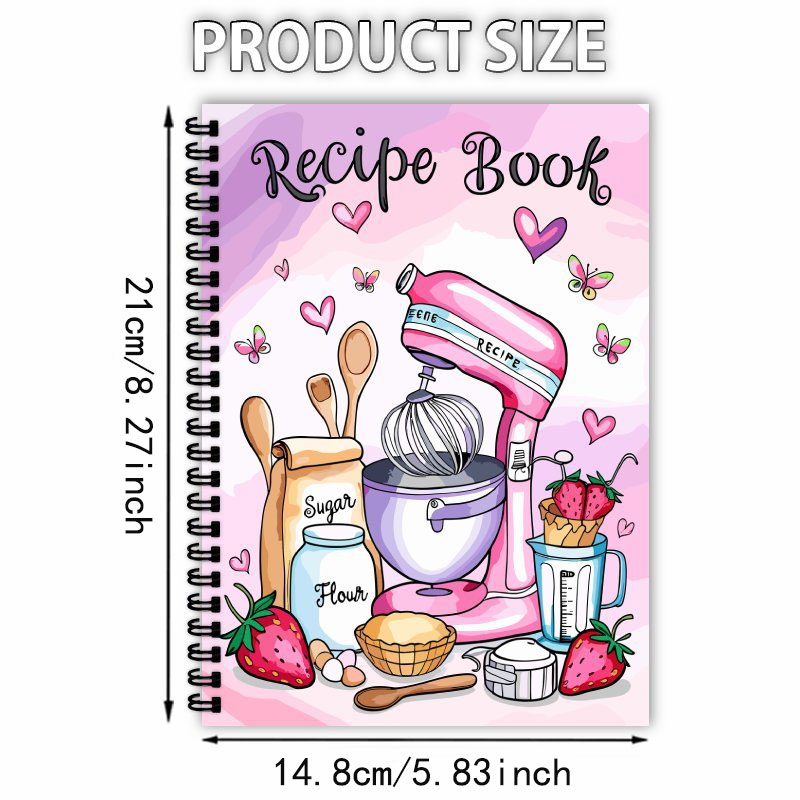 Recipe Logbook 100 Sheets Empt - Meal Prep Menu review and price