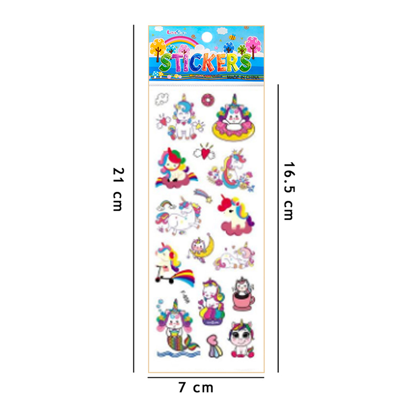 10 Sheets Cute Unicorn Sticker - Meal Prep Notebook review and price
