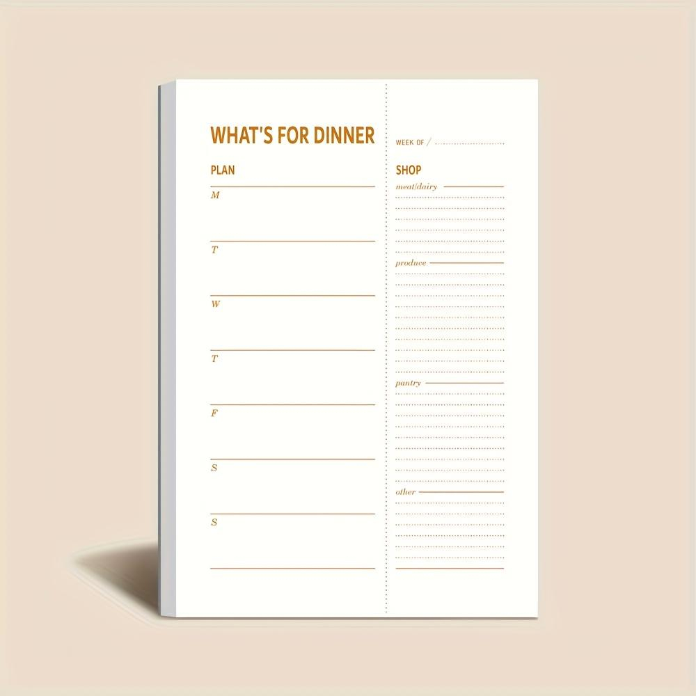 1pc Daily Diet Plan Notebook,  - Meal Prep Menu review and price