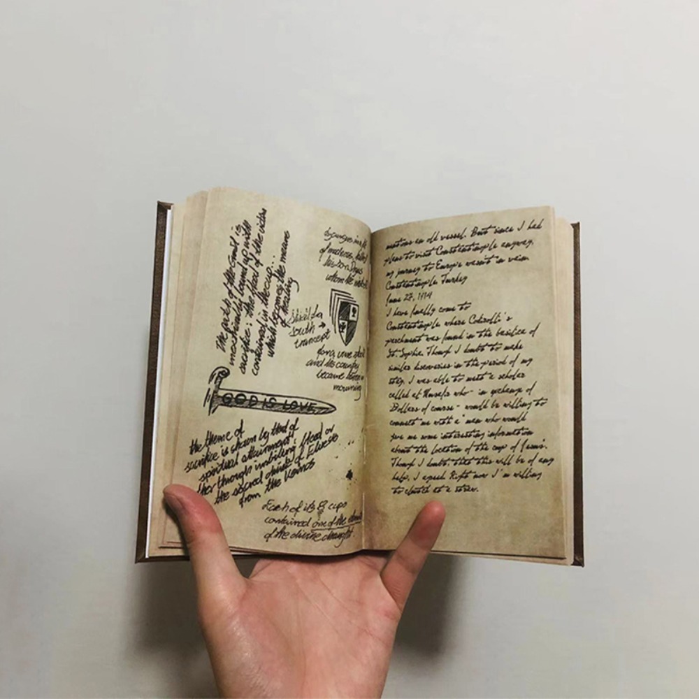 New Indiana Jones Grail Diary  - Meal Prep Notebook review and price