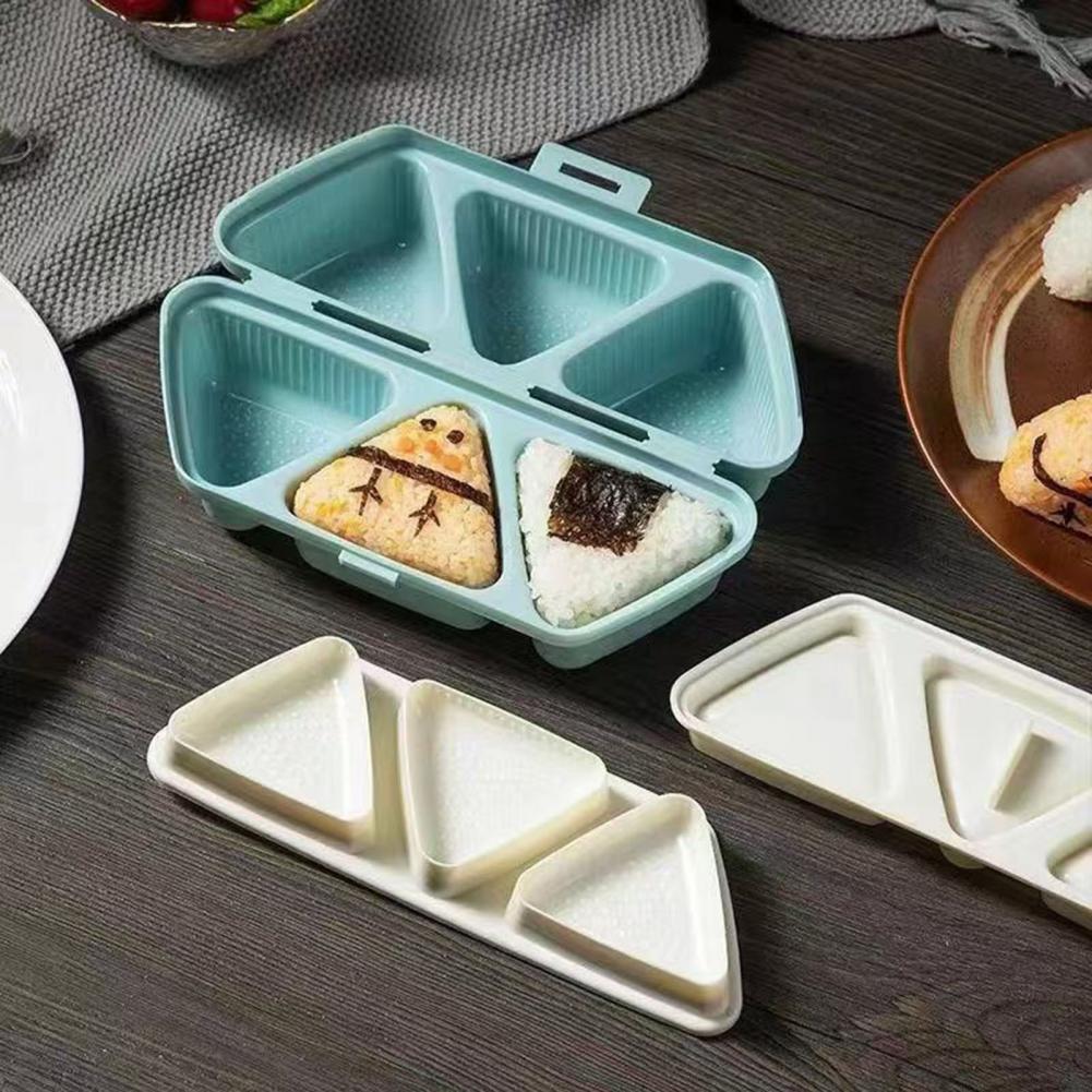 6-Cavity Triangle Onigiri Mold - Meal Prep Rice review and price