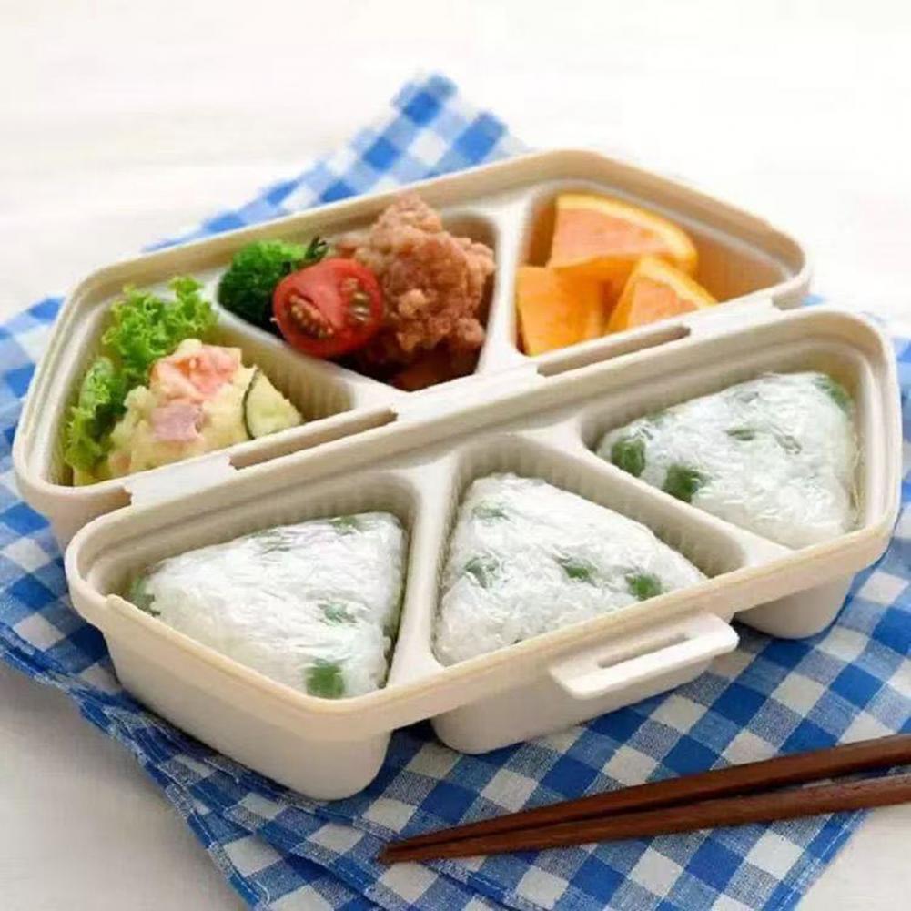 6-Cavity Triangle Onigiri Mold - Meal Prep Rice review and price